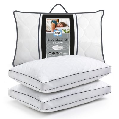 Sealy Side Sleeper Fibre Medium Support Pillow (Pack of 2)