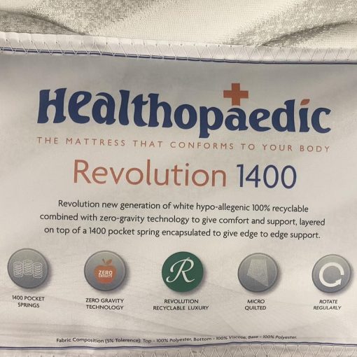 Healthopaedic Revolution 1400 Ultra Firm Mattress