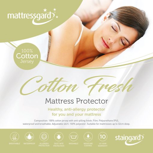 MattressGard Cotton Fresh Mattress Protector